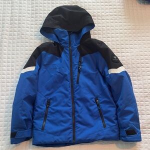 Obermeyer Blue and Black Kids' Ski Jacket